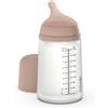 Suavinex Biberon Anti-Coliche Zero Zero, 270 ml, Flusso Medio (M)