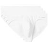 2(X)IST 2(X) Ist Slip Bikini da Uomo in Cotone Elasticizzato, Confezione da 4, Bianco, Small