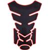 BKEPDY Paraserbatoio Tank Pad Adesivi Fishbone Adesivo Serbatoio 3D Protezione Serbatoio di Gas Pad Adesivo Decalcomanie Moto Serbatoio Protector Pad Sticker (Rosso)