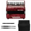 Fisarmonica a Pianoforte Professionale Fisarmonica 34 Tasti Compatta per Studio