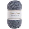 Utopia Crafts 100% lana vergine 50 g (grigio chiaro)