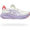 ASICS Gel Nimbus 27 Tokyo Donna Asics, 500 Bianco - Lilla