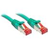 Lindy Cavo di rete S/FTP Cat.6, Verde 0.3m