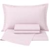Blumarine Home - Completo Lenzuola Matrimoniale Rigore Rosa