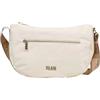 Alviero Martini 1A Classe Borsa a Tracolla Mezzaluna Stormy, Champagne, Nylon, 32x22x12 cm, con Cerniera