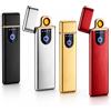 VETOLAKA 4 accendini elettronici, ricaricabili con micro-USB, senza fiamma, accendino antivento a spirale con sensore LED per candele