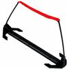 Fzaqwen Ostacolo Regolabile in Altezza Ostacolo da Allenamento Agilità Ostacolo Sportivo Ostacolo Salto Asta Agilità in Pvc Regolazione per Età E Livello, Rosso