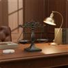 Bilancia Vintage In Ghisa Con Finitura Anticata, Ideale Come Idea Regalo Per
