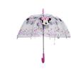 eplusm MINNIE MOUSE NAIVE - Ombrello a cupola manuale, 8 pannelli, aste metalliche, comodo e versatile, qualità e resistenza, 43 cm, materiale poliestere, rosa chiaro, M, Casual