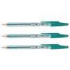 PILOT Lot de 3 Stylos à bille BP-S-F Fin Vert
