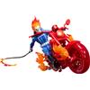 HASBRO Marvel Legends Ghost Rider Johnny Blaze con Moto - Action Figure 15 cm