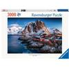 Ravensburger puzzel Hamnoy, Lofoten - Legpuzzel - 3000 stukjes