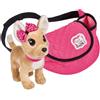 Simba 105893494 Chi Love Street/Chihuahua Plüschhund in einer trendigen Bauchtas