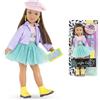 Corolle 9000600170 Puppe Girls Luna Dressing Doll in Milan Fashion Week Look and