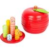 small foot 11915 Logisteck Learning Apple, with fun & colourful caterpillars, sh