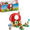 LEGO Super Mario Festa a Casa di Toad Giocattolo - Set Interattivo con 2 Figure,