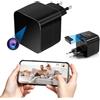LXMIMI Telecamera Nascosta Wi-Fi 5G, Telecamera Nascosta con Caricatore USB
