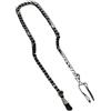 LPACXBYD Catena Per Orologio Da Tasca Catene for orologi in acciaio inossidabile argento Orologi classici Accessori for da tasca uomo(Black Chain-B Model)