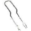 LPACXBYD Catena Per Orologio Da Tasca Catene for orologi in acciaio inossidabile argento Orologi classici Accessori for da tasca uomo(Silver Chain-B)