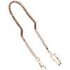 LPACXBYD Catena Per Orologio Da Tasca Catene for orologi in acciaio inossidabile argento Orologi classici Accessori for da tasca uomo(Rose Chain-B)