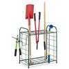 Relaxdays Portautensili da Giardino, Organizer per Vanghe, Rastrelli & Scope, da Giardinaggio, 68x80x35 cm, Verde