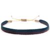 LPACXBYD Bracciale Corde Intrecciata Braccialetti intrecciati a mano in tessuto intrecciato for donna e uomo