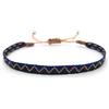 LPACXBYD Bracciale Corde Intrecciata Braccialetti intrecciati a mano in tessuto intrecciato for donna e uomo