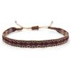 LPACXBYD Bracciale Corde Intrecciata Braccialetti intrecciati a mano in tessuto intrecciato for donna e uomo