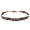 LPACXBYD Bracciale Corde Intrecciata Braccialetti intrecciati a mano in tessuto intrecciato for donna e uomo