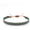 LPACXBYD Bracciale Corde Intrecciata Braccialetti intrecciati a mano in tessuto intrecciato for donna e uomo