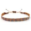 LPACXBYD Bracciale Corde Intrecciata Braccialetti intrecciati a mano in tessuto intrecciato for donna e uomo