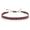 LPACXBYD Bracciale Corde Intrecciata Braccialetti intrecciati a mano in tessuto intrecciato for donna e uomo