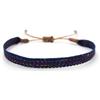 LPACXBYD Bracciale Corde Intrecciata Braccialetti intrecciati a mano in tessuto intrecciato for donna e uomo