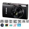 Canon IXY 650m BK fotocamera digitale nera compatta zoom ottico 12x Wi-Fi NUOVA