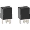 VGOL 2 relè per pompa del carburante/ventola per moto a 4 pin, 54140031A, 12 V, 30-40 A, compatibile con Ducati 1098 1198 848 EVO Model