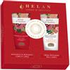 helan Collana d'ambra cofanetto rosso d'ambra 1 bagnodoccia 75 ml + 1 bianco d'ambra crema corpo 75 ml