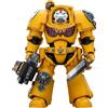 Joy Toy Warhammer 40.000 - Action figure Terminator degli Imperial Fists n. 1 con spada energetica e bolter tempesta - 14 cm