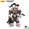 Joy Toy Figura d'azione Warhammer 40.000, Legione White Scars, Praetor in armatura Terminator Cataphractii, con spada Chogorian Cyber Hawk e combi-melta, altezza 14 cm