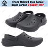 Crocs Mellow2 Zoccoli Sandalo Nero Carbonio 214289-0TP Taglia Unisex