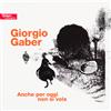 Gaber Giorgio Anche Per Oggi Non Si Vola (CD)