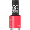 RImmel London 60 Seconds Super Shine Smalto, Smalto asciugatura rapida, Colore vibrante, A lunga tenuta, 8 ml, 404 ORA-N-GY VIBE