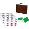 Set Di 160 Tessere Mahjong In Acrilico Cristallino Con Caratteri