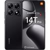 Xiaomi 14T Pro Ai 5G (512GB+12GB) Nfc Global Unlocked Worldwide (Tmobile Mint Tello Global) 50Mm Triple Pro Leica Camera 6,67 144Mhz (Titan Black)