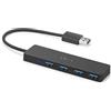 Anker 4-Port USB 3.0 Slim Hub extern nero
