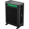 KNKA Purificatore d'Aria Filtro HEPA Sensore Intelligente fino 120m,Nero | CADR 400 m³/h Rimuove il 99,97% di pollini,odori e polvere,modalità sonno, ideale contro i peli degli animali APH4000