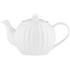 Price & Kensington Luxe - Teiera da 6 tazze, in gres, 1100 ml, colore: Bianco