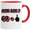 Jungle Mug Regalo di compleanno 70 anni divertente | Regalo di compleanno per lui o lei - Regalo di compleanno | Profanità grossolana | Tazza regalo | Uomo Donna Humor Original (70)