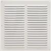 Amig - Griglia Quadrata in Alluminio con Zanzariera | Griglie di Ventilazione per Presa d'aria | Ideale per Soffitto Cucina e bagno | Dimensioni: 200 x 200 mm | Colore: Bianco