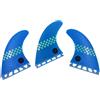 Pinne da longboard in fibra di vetro con base a linguetta singola, pinna di