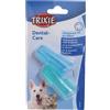 Trixie Set di spazzolini da dito in silicone per Cani e Gatti